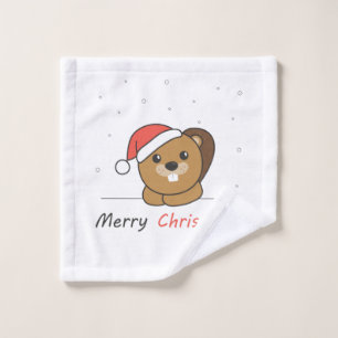 Beaver Noël Neige Hiver Animaux Castor