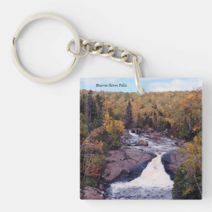 Beaver River Falls Acryl-Schlüsselkette Schlüsselanhänger