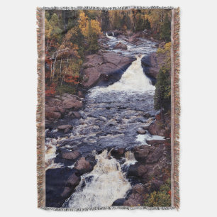 Beaver River Falls groß werfen Decke