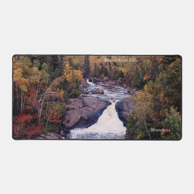Beaver River Falls Schreibtischmatte (Vorderseite)