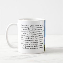Beavertail Leuchtturm, Rhode Island Tasse