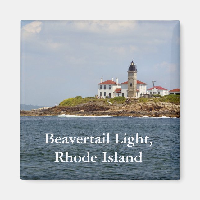 Beavertail Light, Rhode Island Magnet (Vorne)