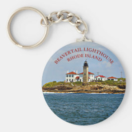 Beavertail Lighthouse, Rhode Island Schlüsselanhän Schlüsselanhänger