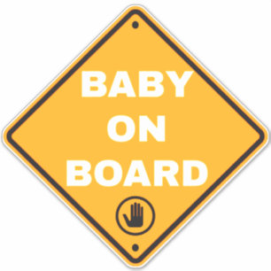 Bébé à bord Sticker en voiture