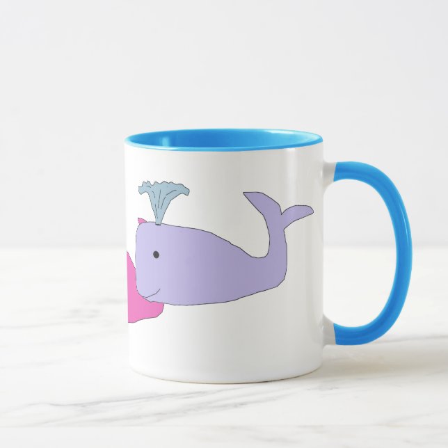 Bébé Baleine Trio mug (Droite)