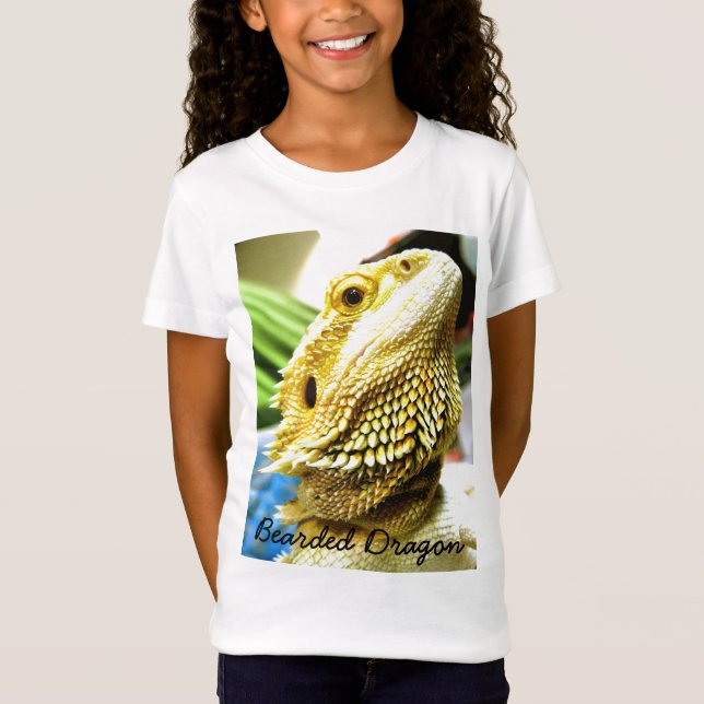 Bébé barbu de dragon - T-shirt de poupée (Devant)