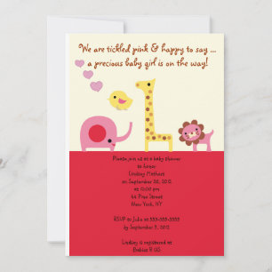 Bébé Bébé Shower Invitation personnalisée