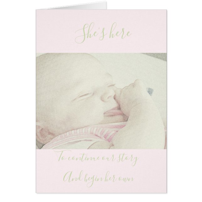 Bébé bienvenu (Devant)