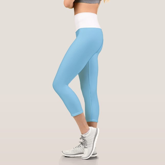 Bébé Bleu Capri Leggings (Gauche)