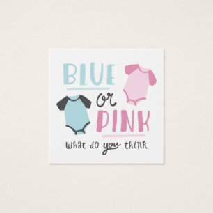 Bébé bleu ou rose Genre Révéler Fête Douche