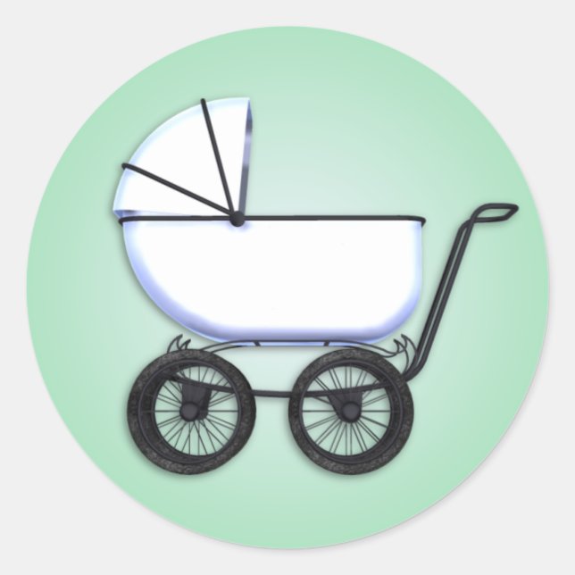 Bébé Boggy Green Sticker (Devant)