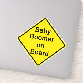 Bébé Boomer à bord de la fenêtre autocollant