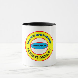 BÉBÉ BOOMER chiffres romains Mug