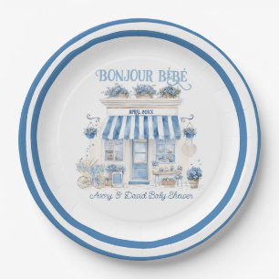 Bebe Cafe Bonjour Bebe Parisian theme Baby Show Pappteller