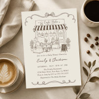 Bebe Cafe Pariser Thema-Bogen Kaffee Babyparty