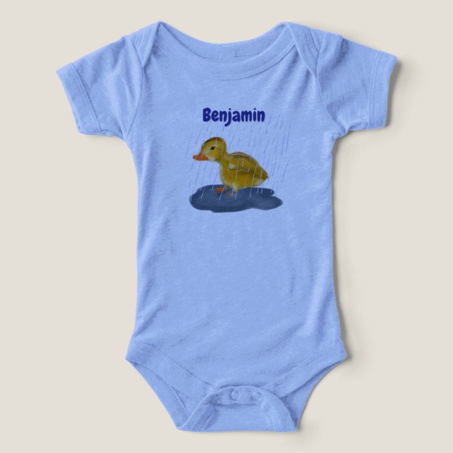 Bébé Caneton Combinaison Bébé (Design Recto)