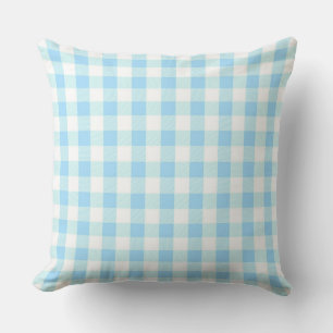 Bébé classique Bleu En vichy Motif Lance Oreiller