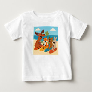 Bébé Club Surf & Burp – T-Shirt d'été pour amis ridicul
