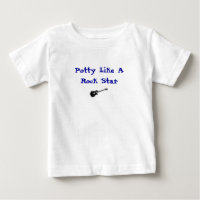 Comme Un T-Shirt Rock Star Pour Enfant
