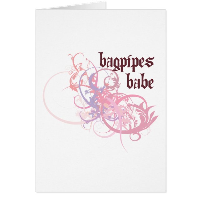 Bébé de cornemuses (Devant)