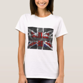 Bébé de dames d'Union Jack - T-shirt de poupée