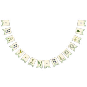 Bébé en fleurs bannière