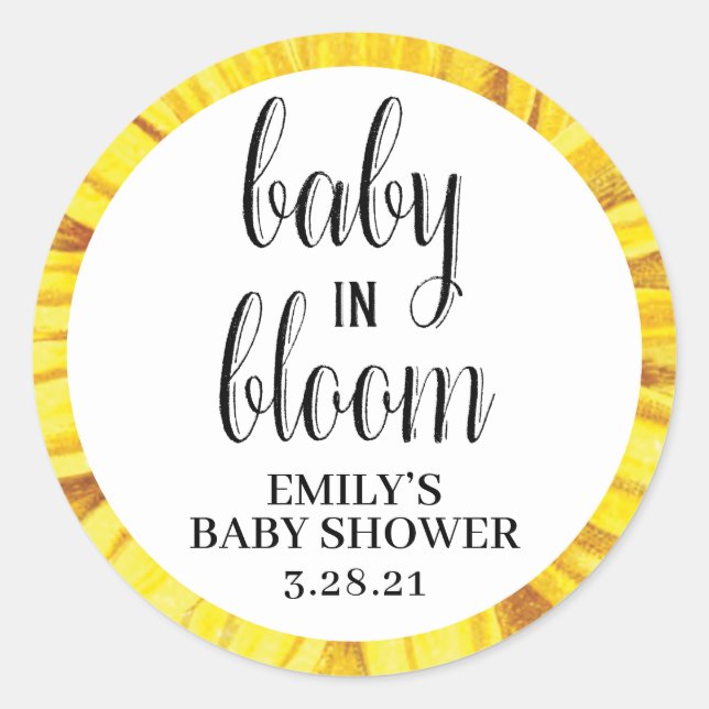 Bébé en Stickers Bloom, Paquet de semences, Baby s (Devant)