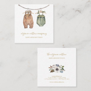 Bébé et enfants Vêtements carte de visite