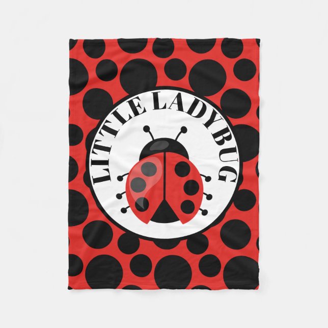 Bébé filles petite couverture de coccinelle (Devant)