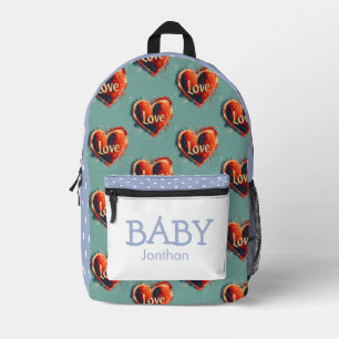 Bébé Garçon Bear thème Sac à dos imprimé