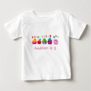 Bébé Gâteaux d'anniversaire - T-shirt pour tout-petit