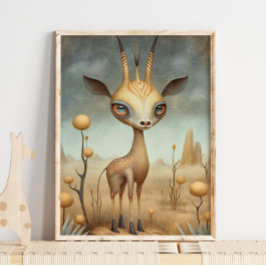 Bébé Gazelle Animal Africain | Impression Gazelle