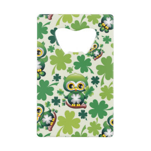 Bébé Hibou Mignon St Patrick Dessin Animé