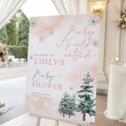 Bébé Il fait froid dehors, Affiche de bienvenue Ba