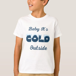 Bébé Il fait froid dehors Sweat - shirt à capuche