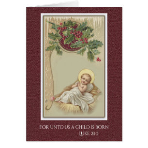 Bébé Jésus dans Noël de Manger floral