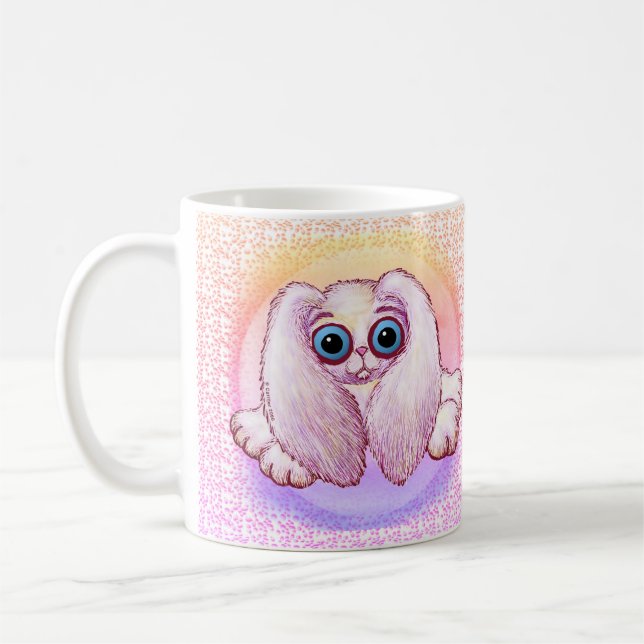 Bébé lapin lapin mug (Gauche)