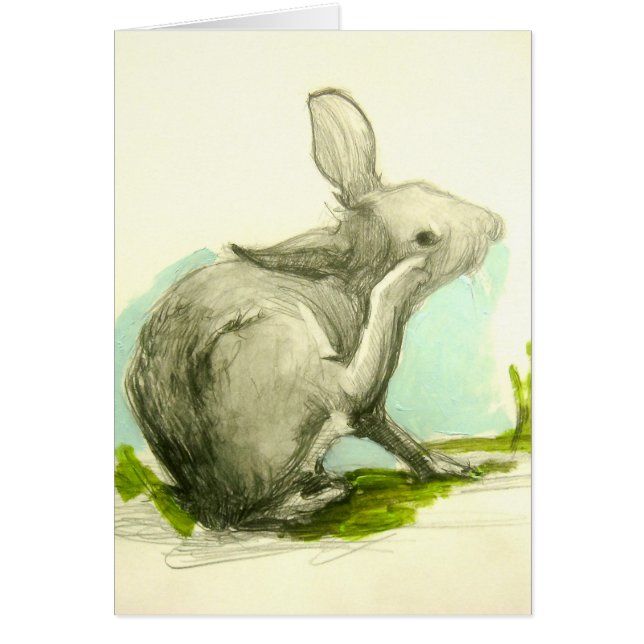 Bébé Lapin Qui Écrache Son Oreille (Devant)