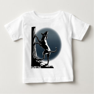 Bébé Le T-shirt de la chemise de Chien sur mesure pour