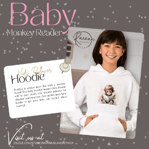 Bébé Lecteur de singe Sweat - shirt à capuche de r