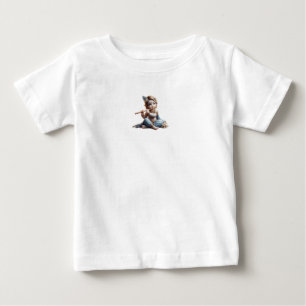 Bébé Lord Krishna design T-shirt pour bébés et enfants