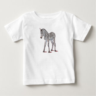 Bébé Mete Zebra Top Faune Design pour bébés T-shirt