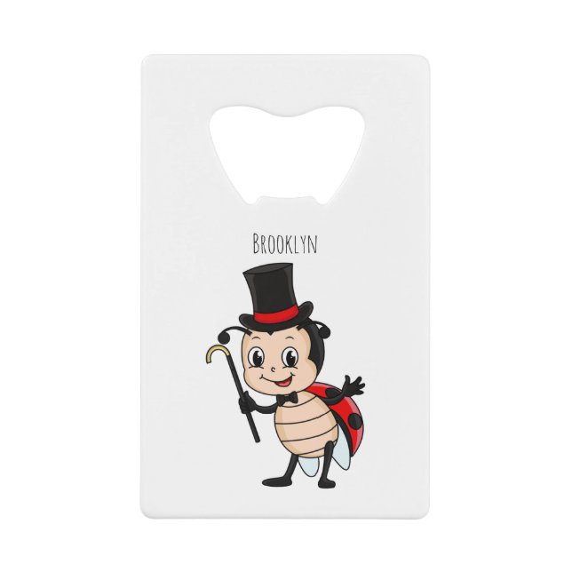 Bébé mignon avec chapeau et dessin animé de cravat (Devant)