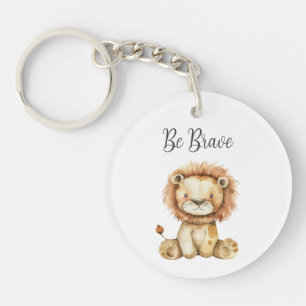 Bébé mignon Citation de lion animal être courageux