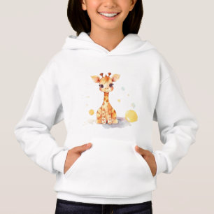 Bébé mignon Giraffe Sweat - shirt à capuche de ram