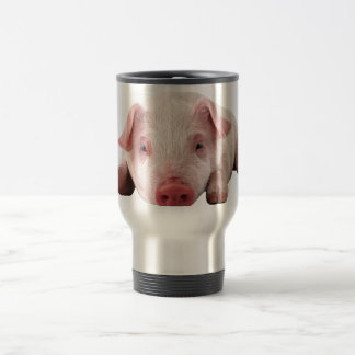 Bébé mignon porc Voyage café Mug