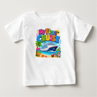 Bébé Mon premier T-Shirt de vacances en croisière pour