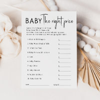 Bébé Neutre Moderne Simple Le Bon Prix Carte