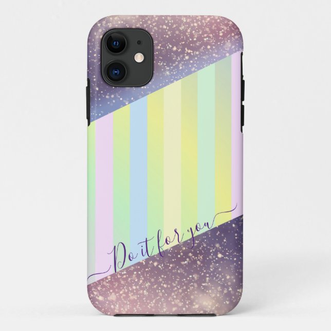 Bébé pastel couleurs Coque iphone (Dos)
