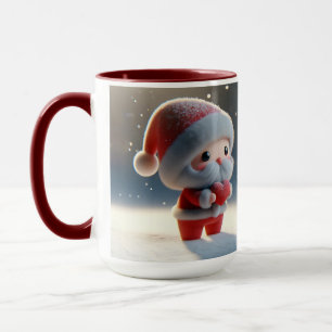 Bébé Père Noël Mug